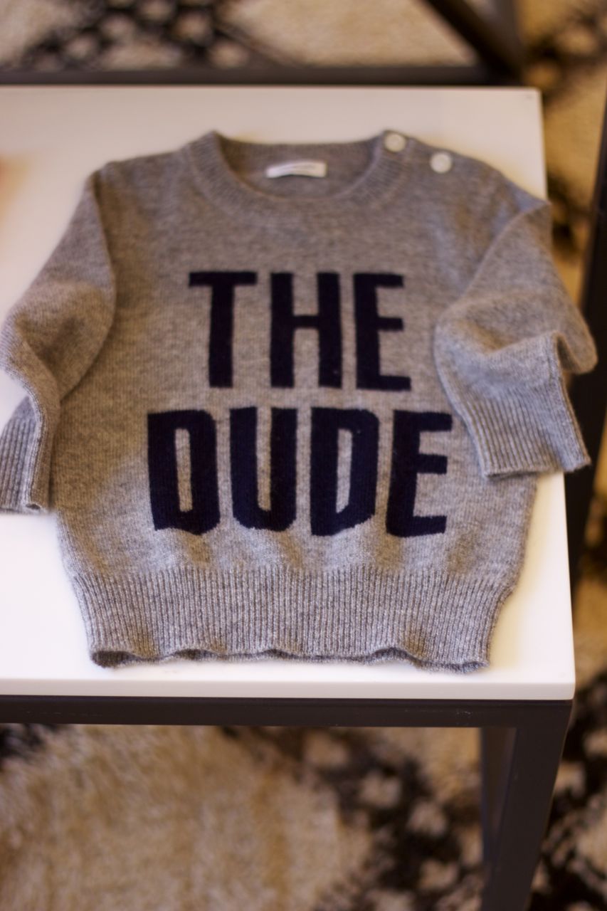 j crew baby the dude sweater