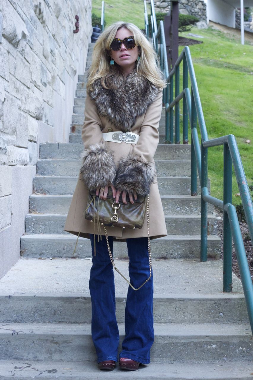 faux fur coat