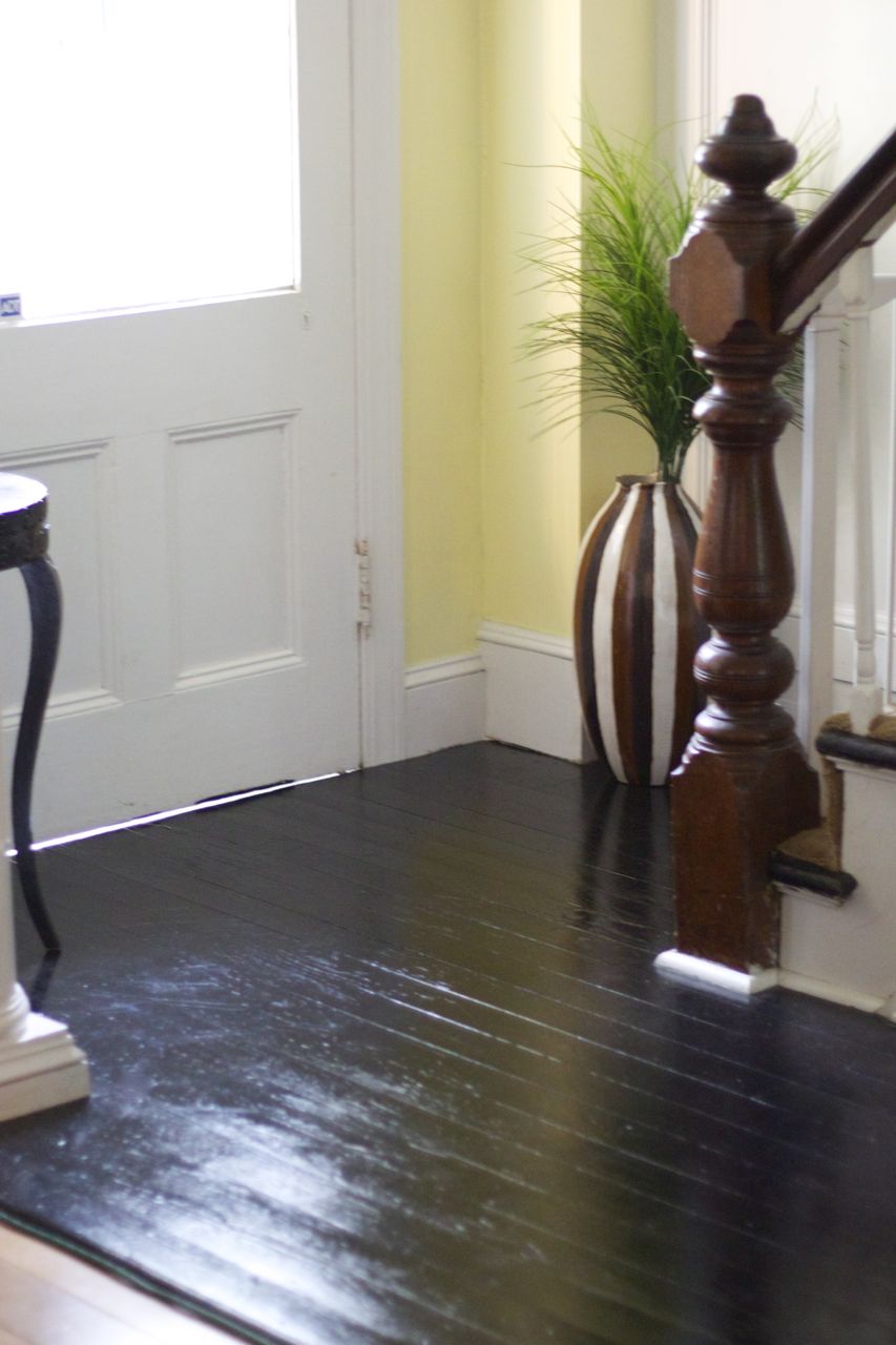 hallway after painting