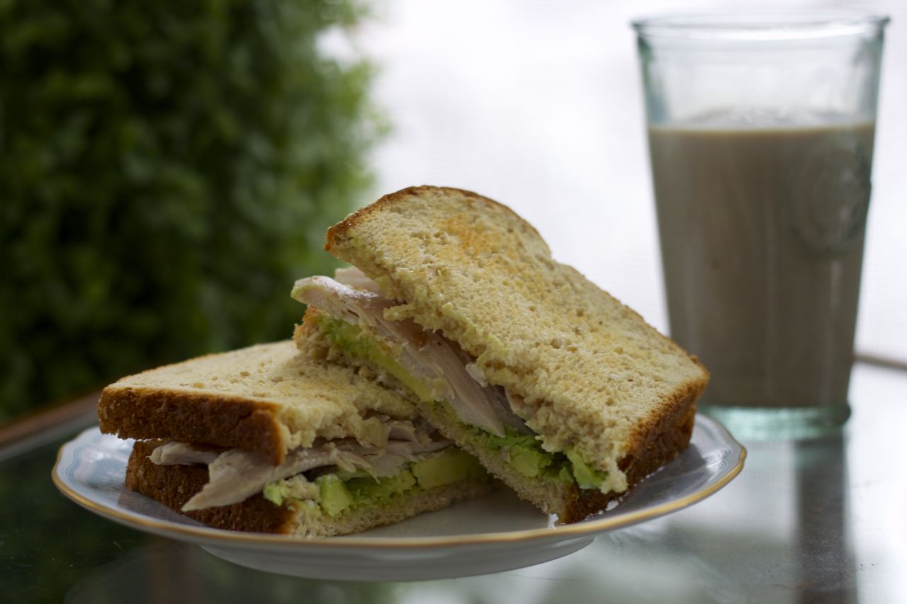 chicken avocado sandwich