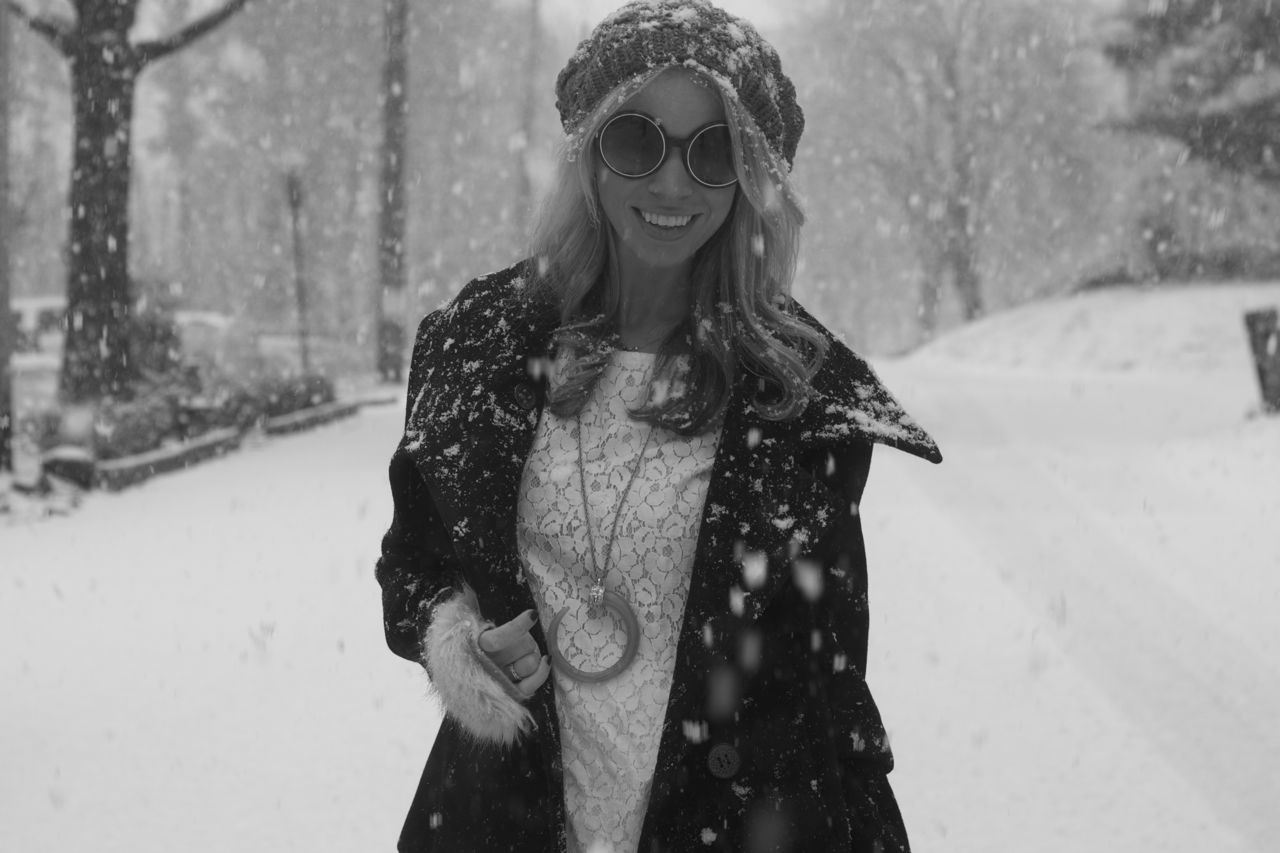 black and white outfit