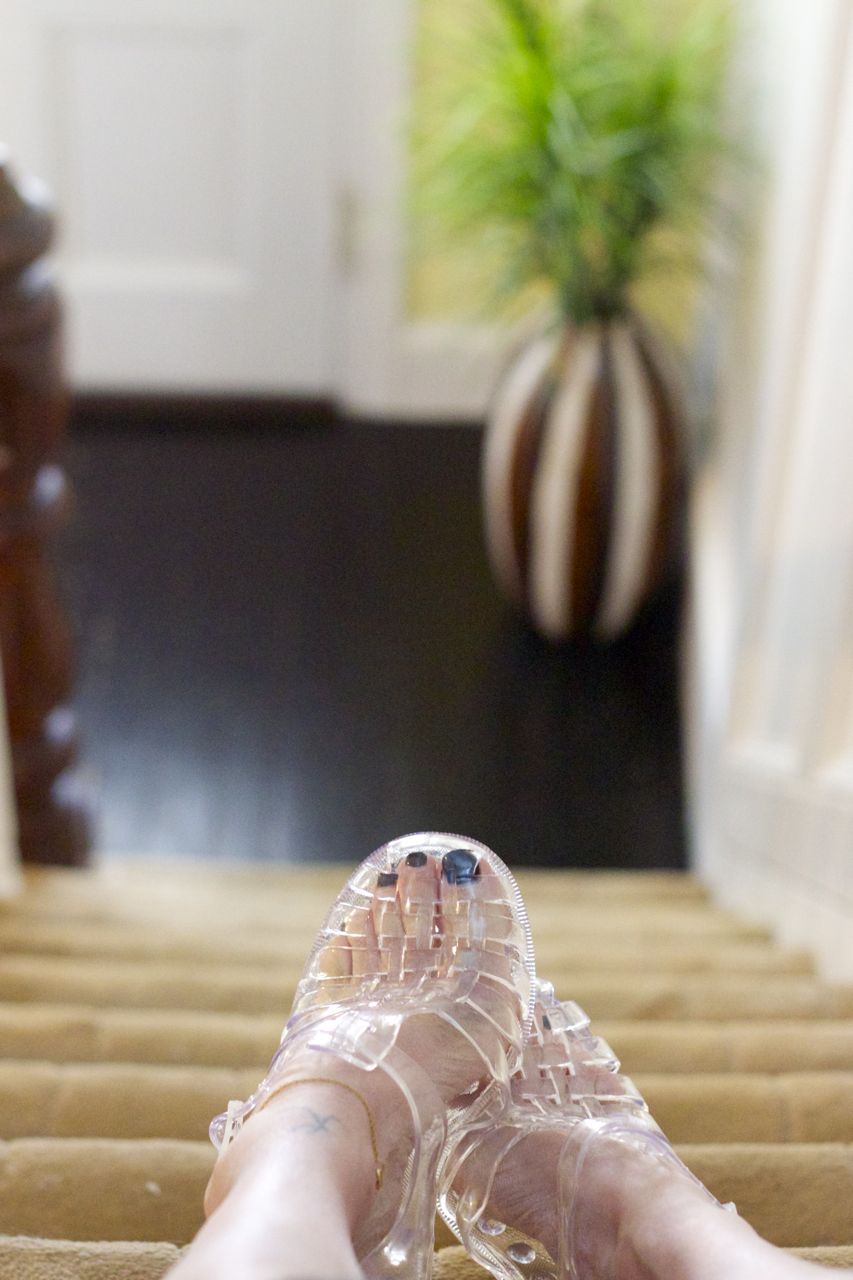 jelly sandals
