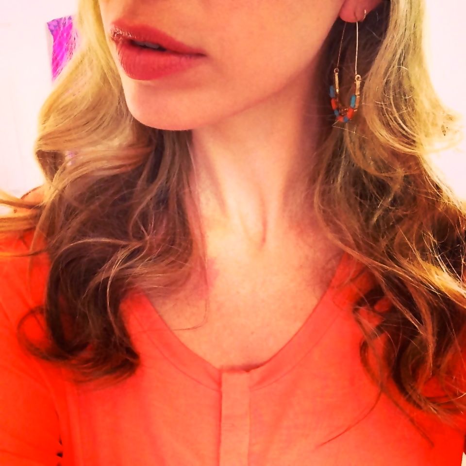 reversed earrings