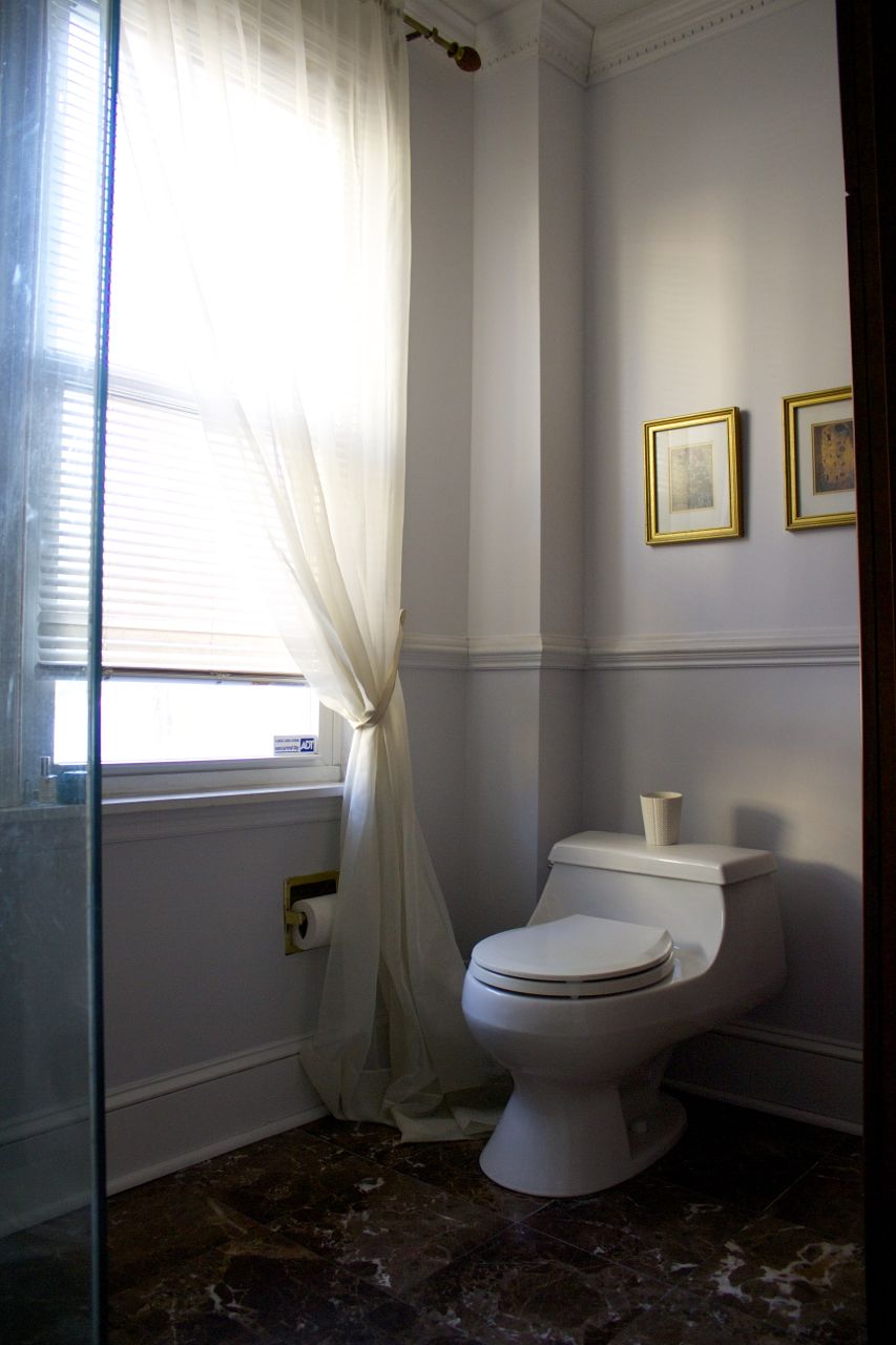 bathroom after