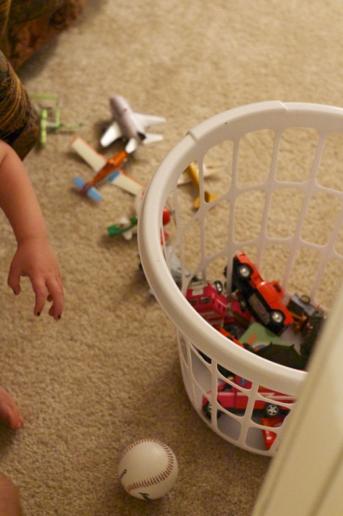 basket of toys