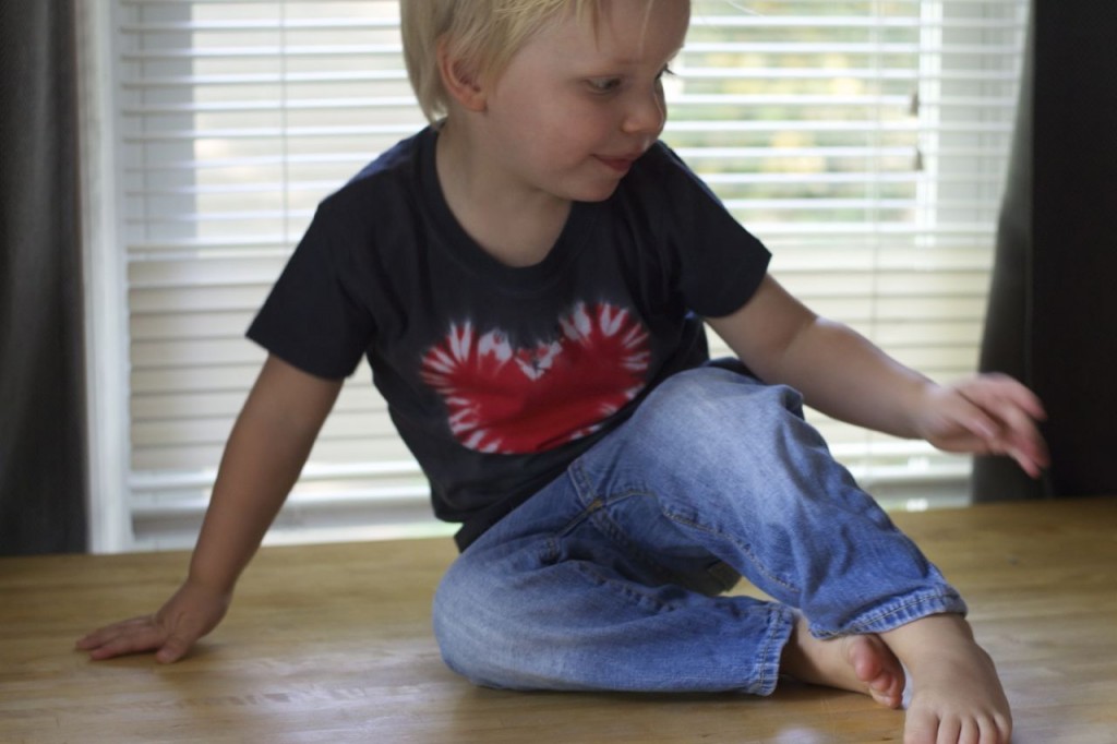 toddler heart tee