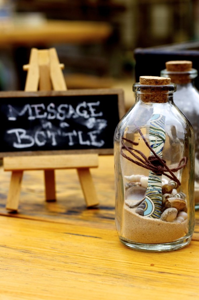message in a bottle