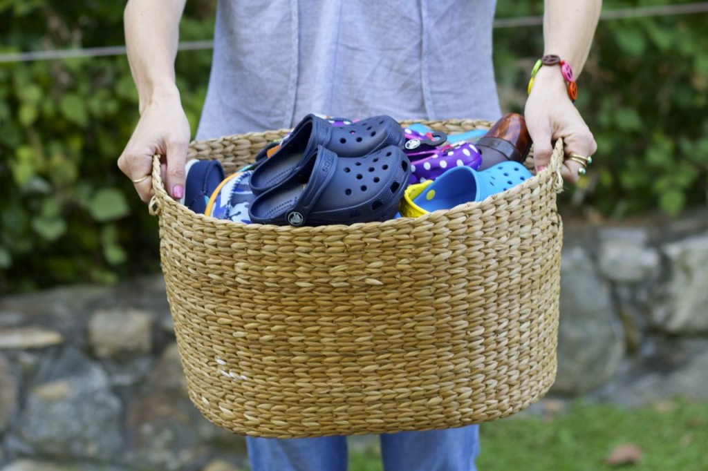 basket of crocs