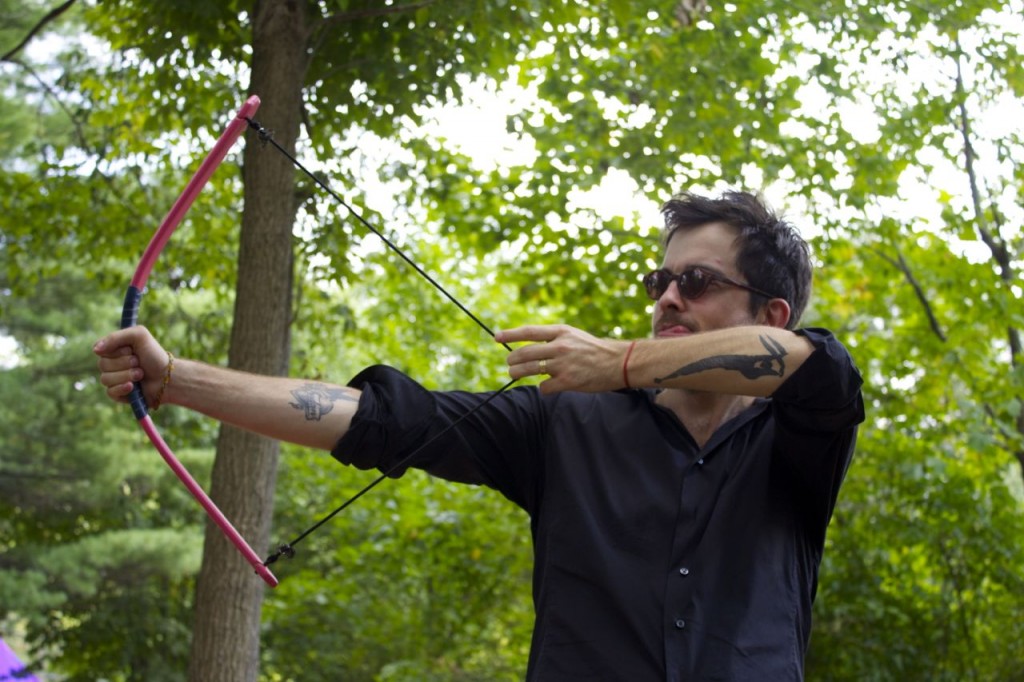 bow and arrow