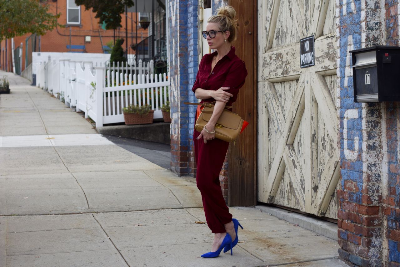 silk jumpsuit