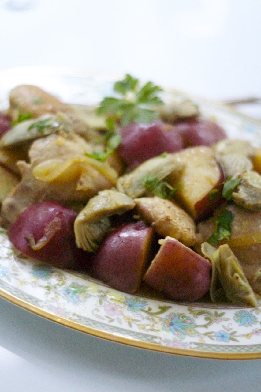 chicken artichoke hearts