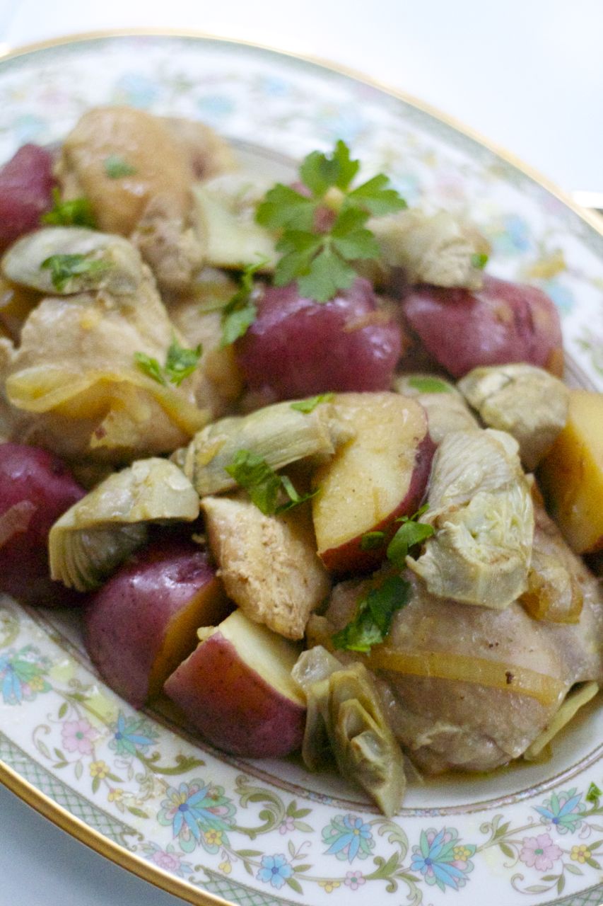 chicken artichokes