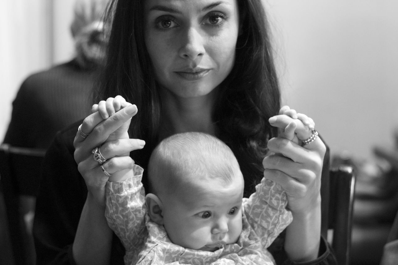 francesca and baby
