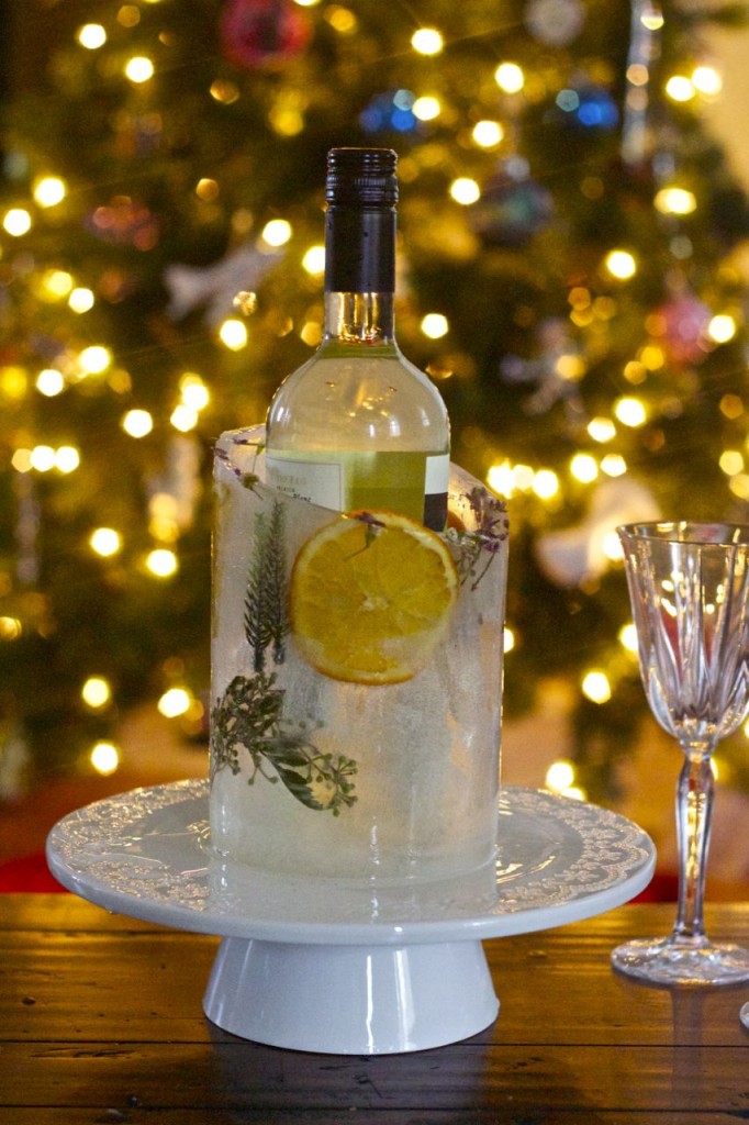 christmas wine chiller