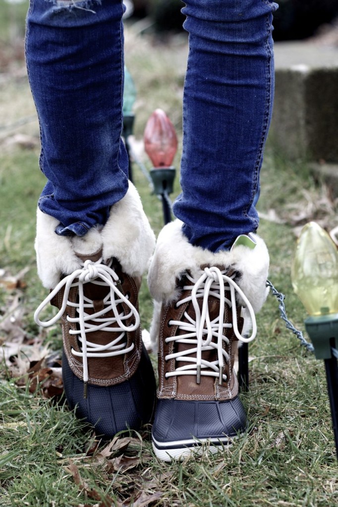 crocs duck boots