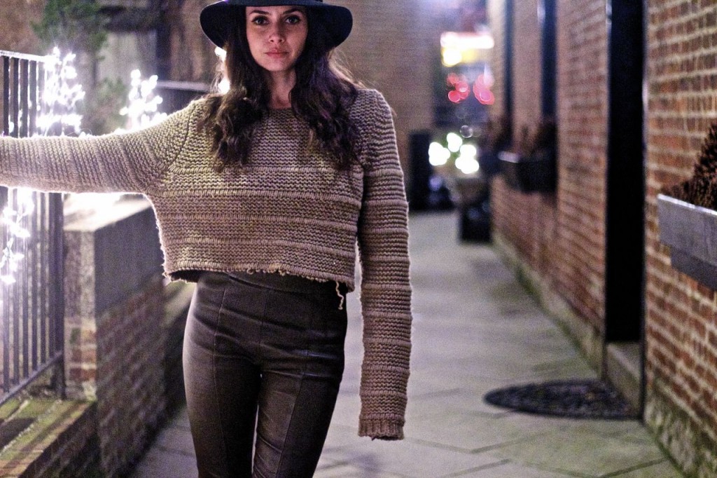 cropped sweater