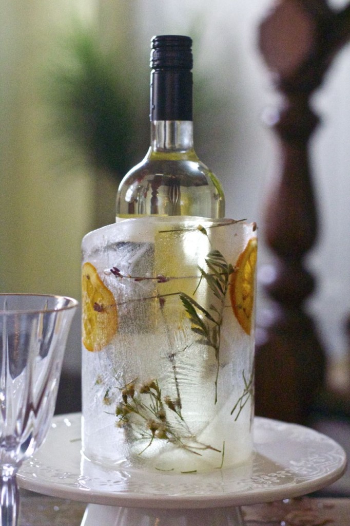flower wine chiller