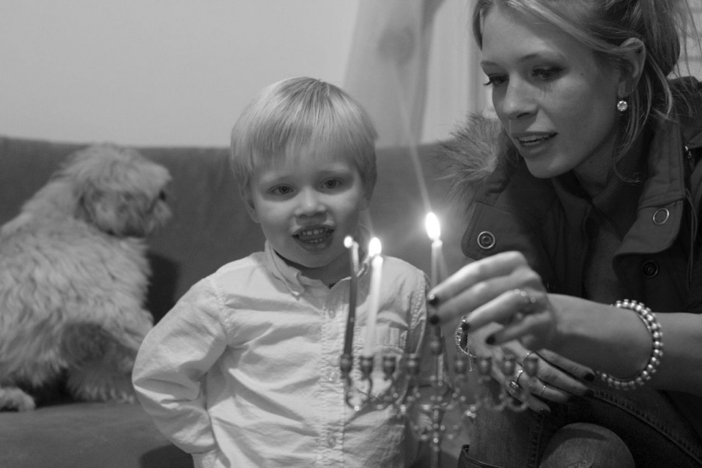 hanukkah candle