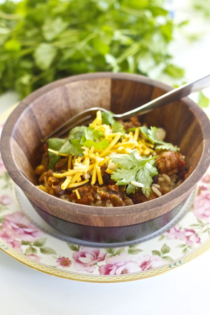 slow cooker turkey chili