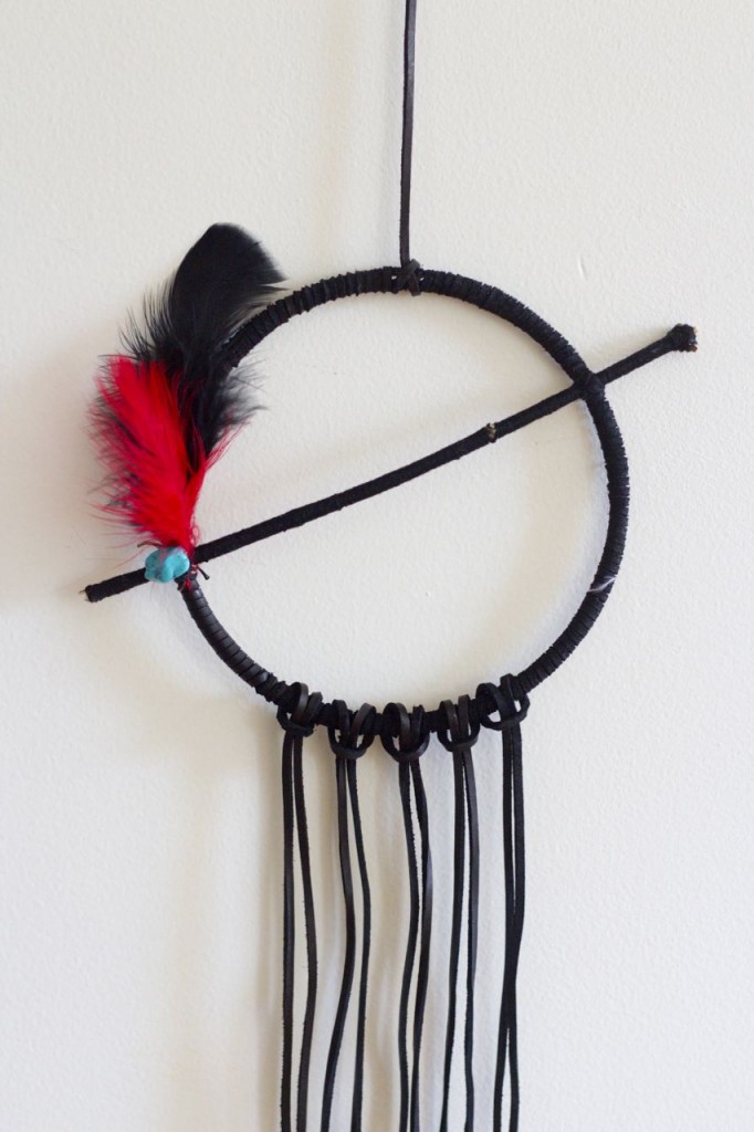 black dreamcatcher