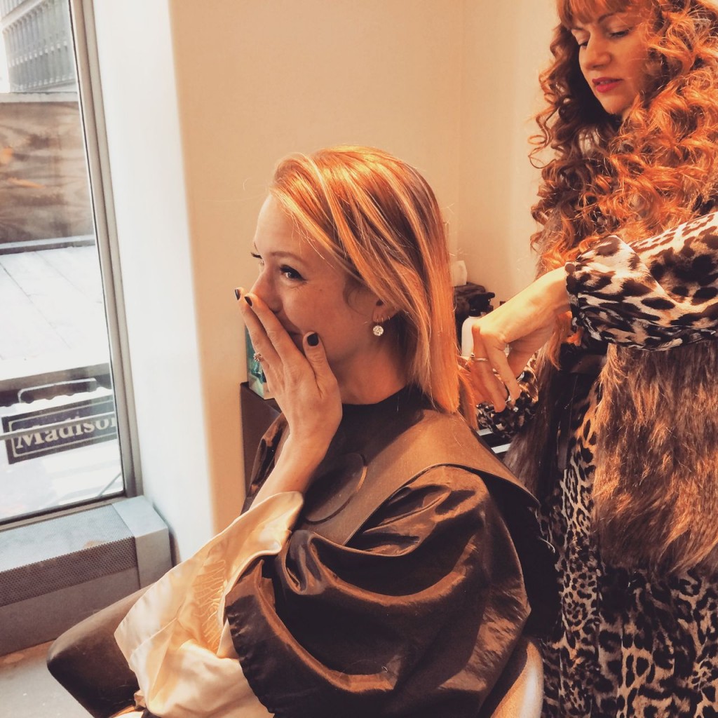 cutting off hair