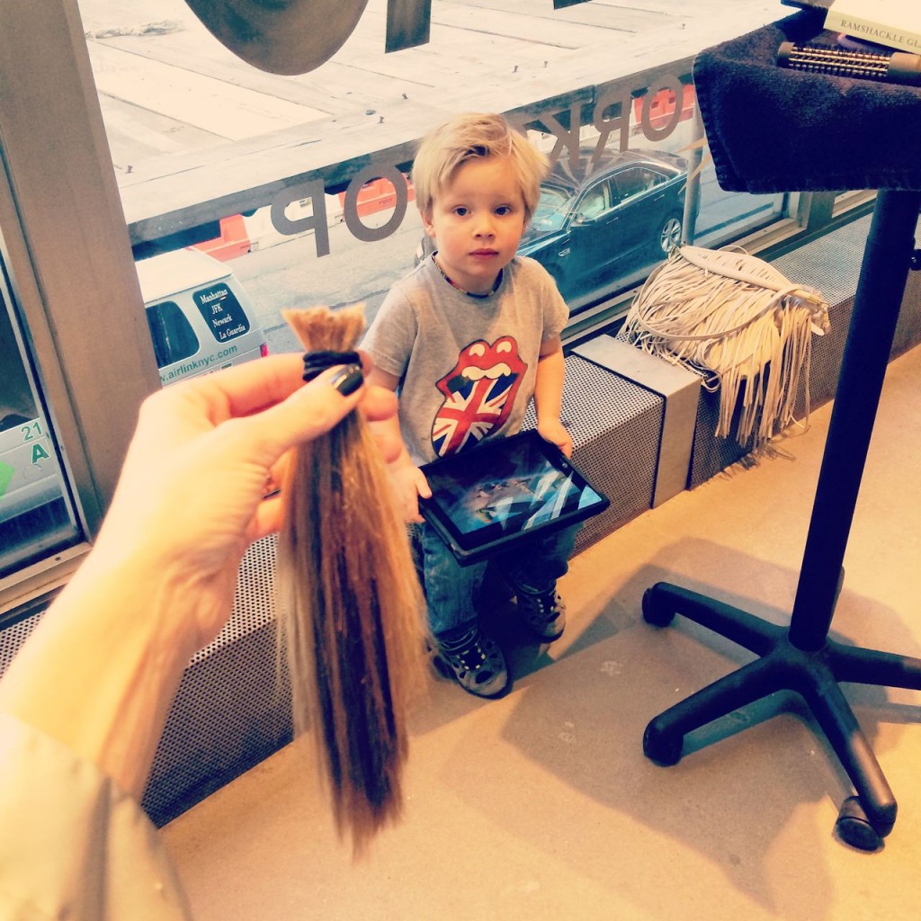 ponytail cut off