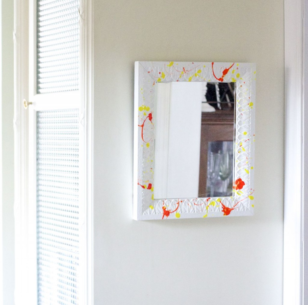 splatter mirror