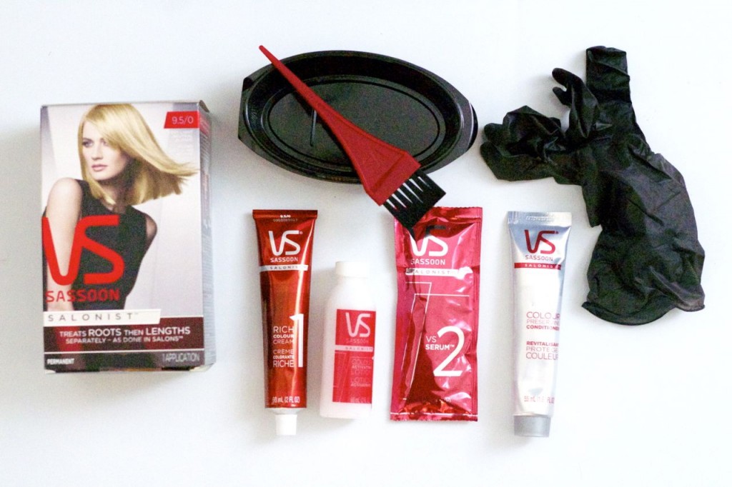 vidal sassoon hair color kit