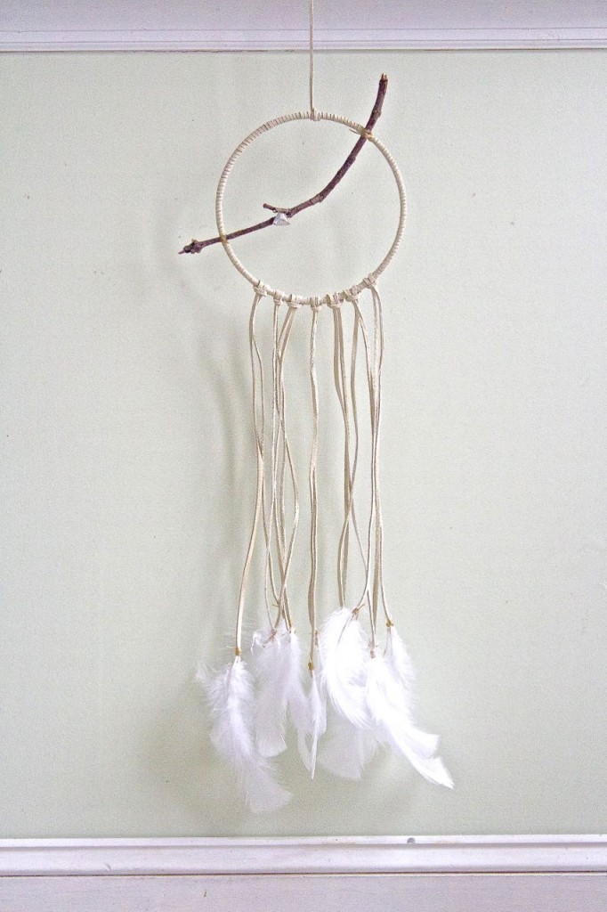 white dreamcatcher