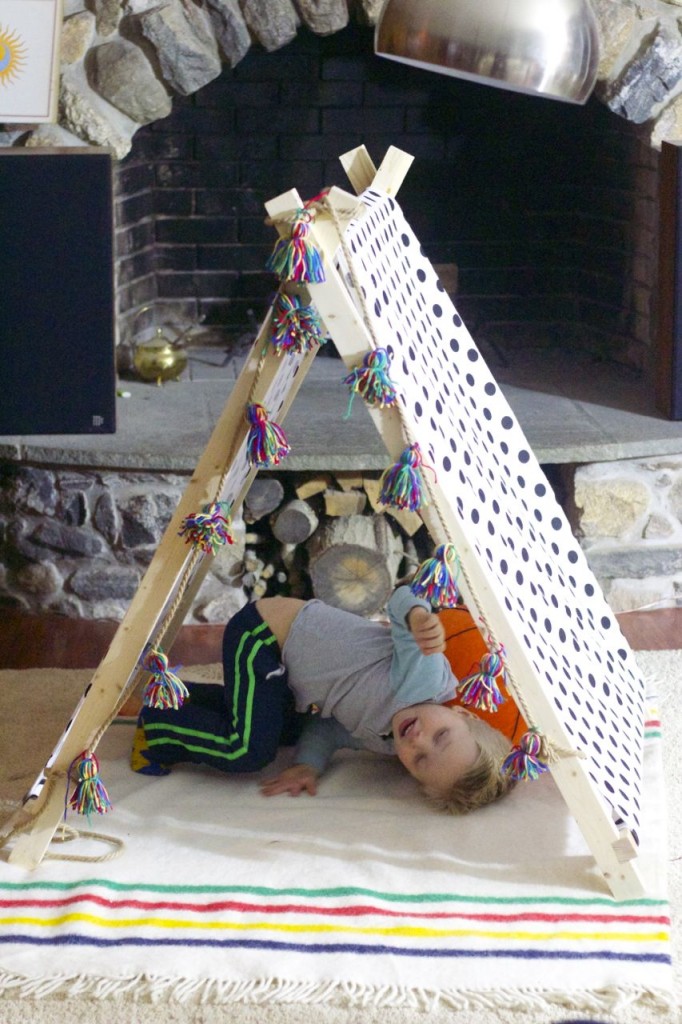 a frame kids tent
