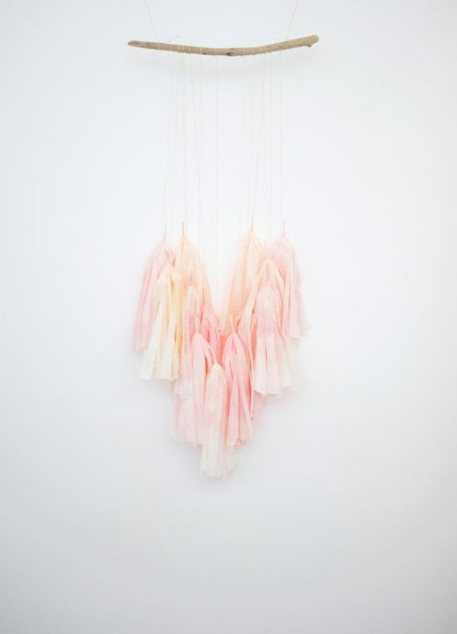 tassel wall hanging wood