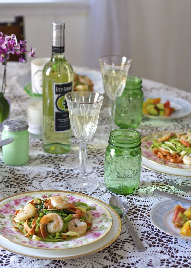 shrimp fettuccine
