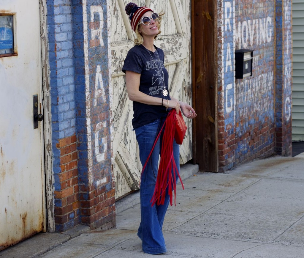 bellbottom jeans