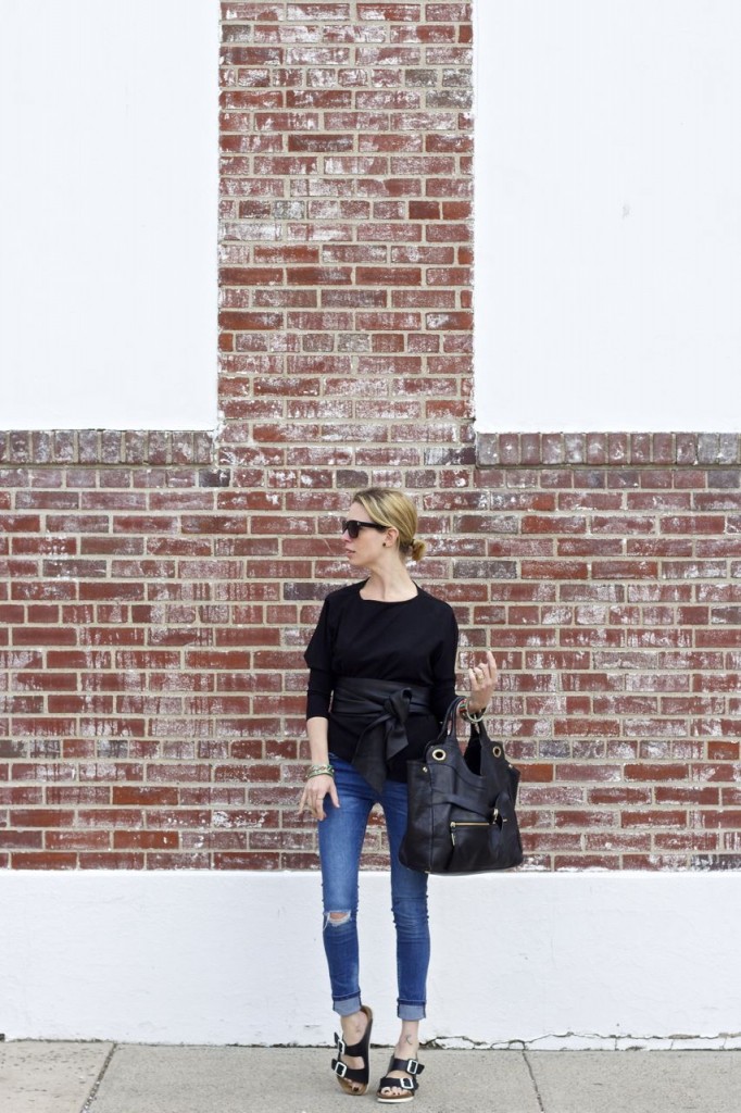 black birkenstocks