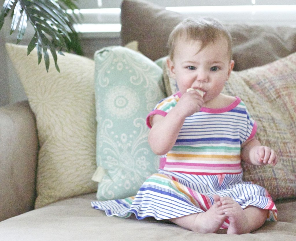 rainbow toddler dress