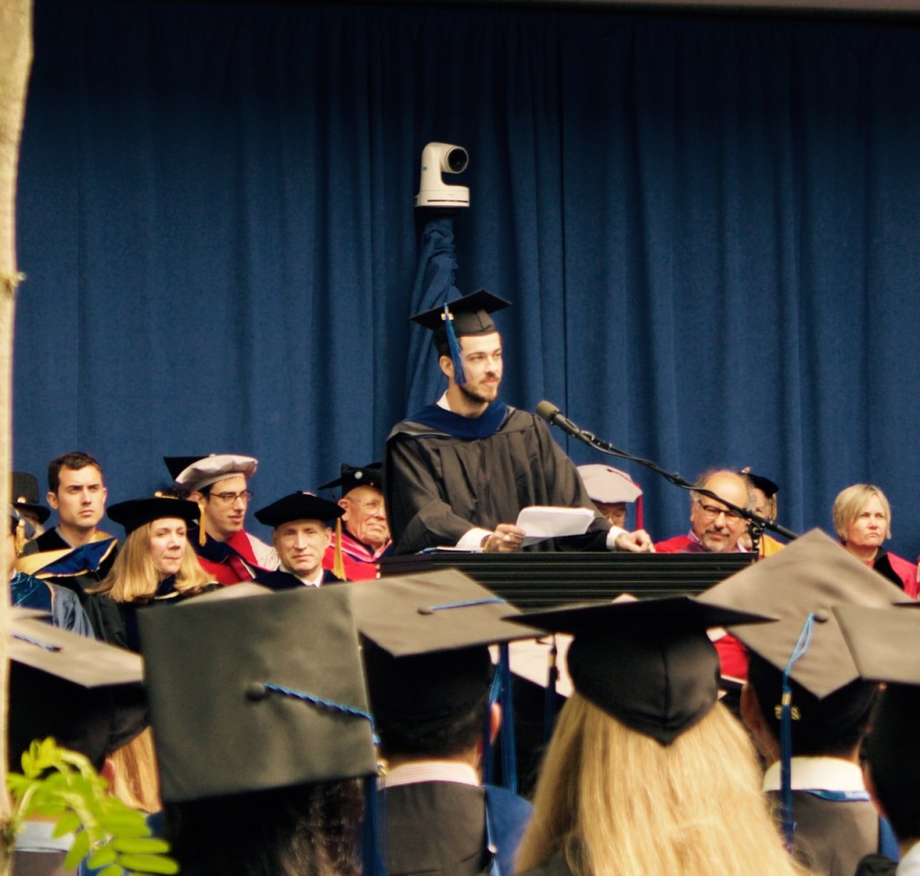 commencement speaker graduation