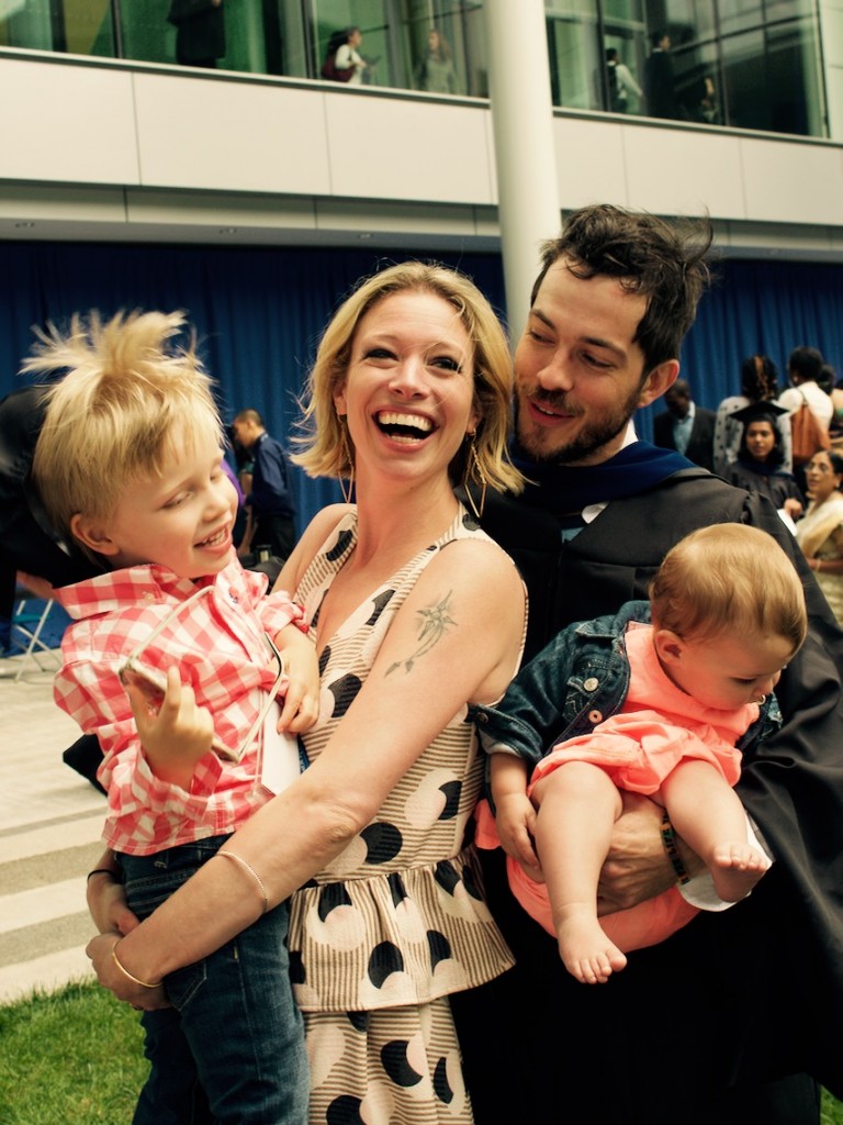 graduation family