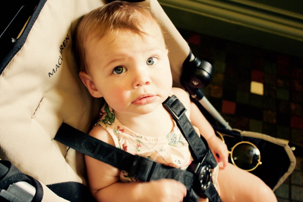 colonial williamsburg with baby