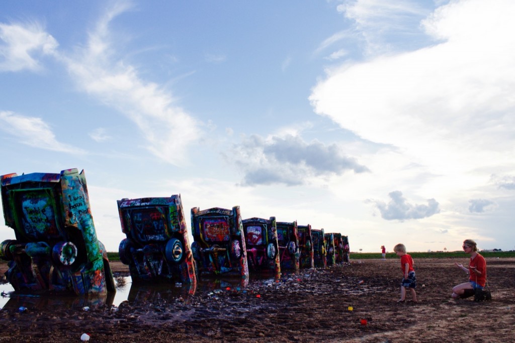 cadillac ranch route 66 road trip