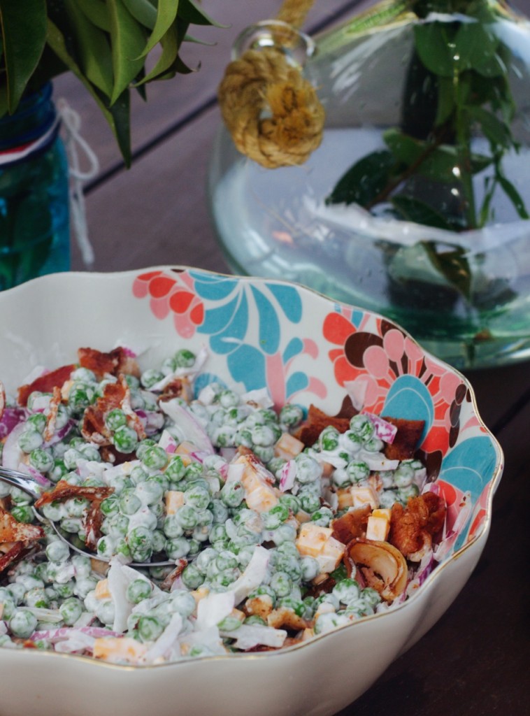 retro food 1950s salad