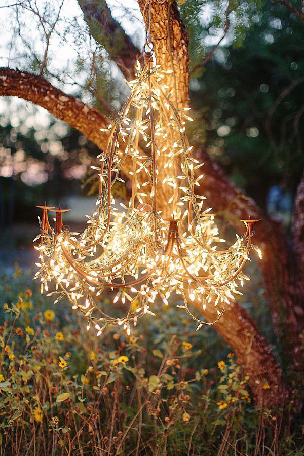 ways to use christmas string lights
