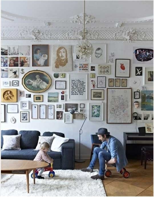 awesome gallery wall