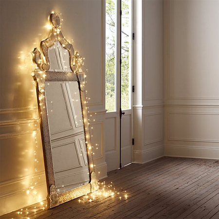 ways to use christmas string lights