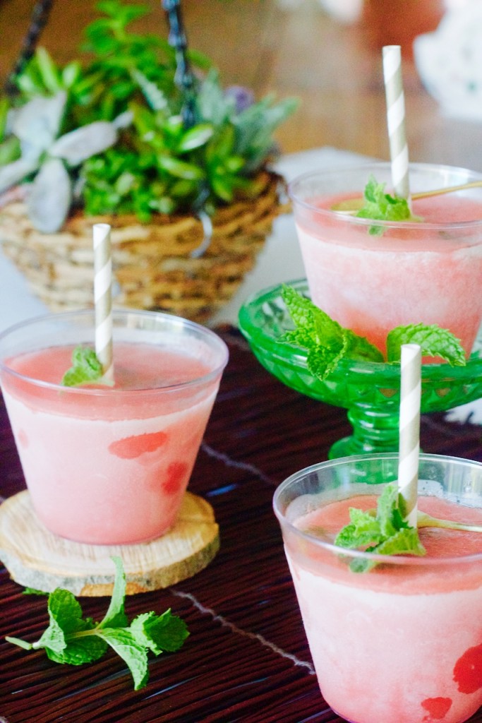 tequila watermelon mint