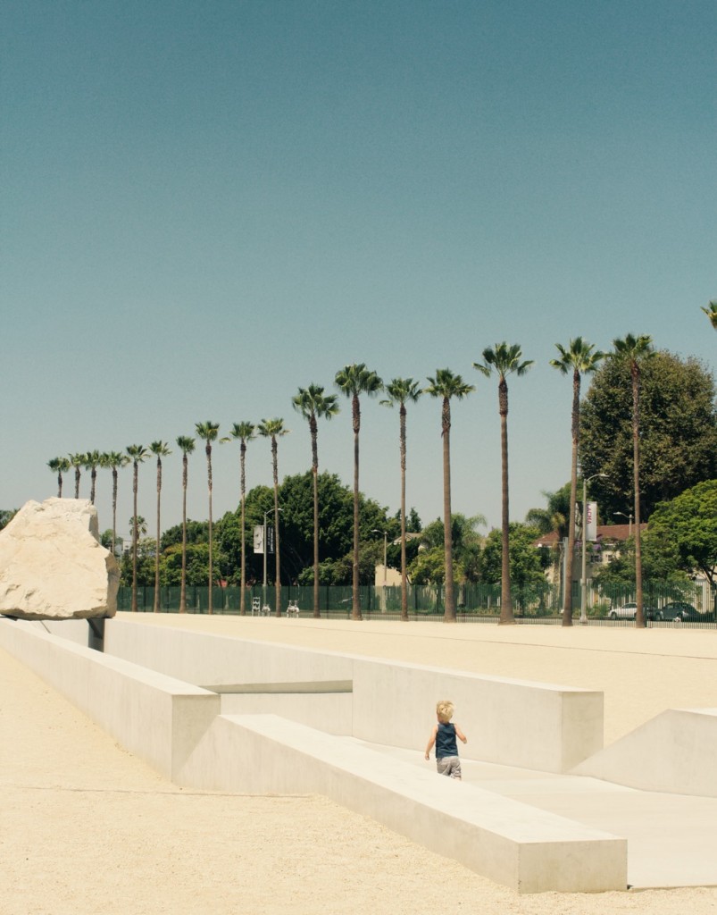 lacma levitated rock