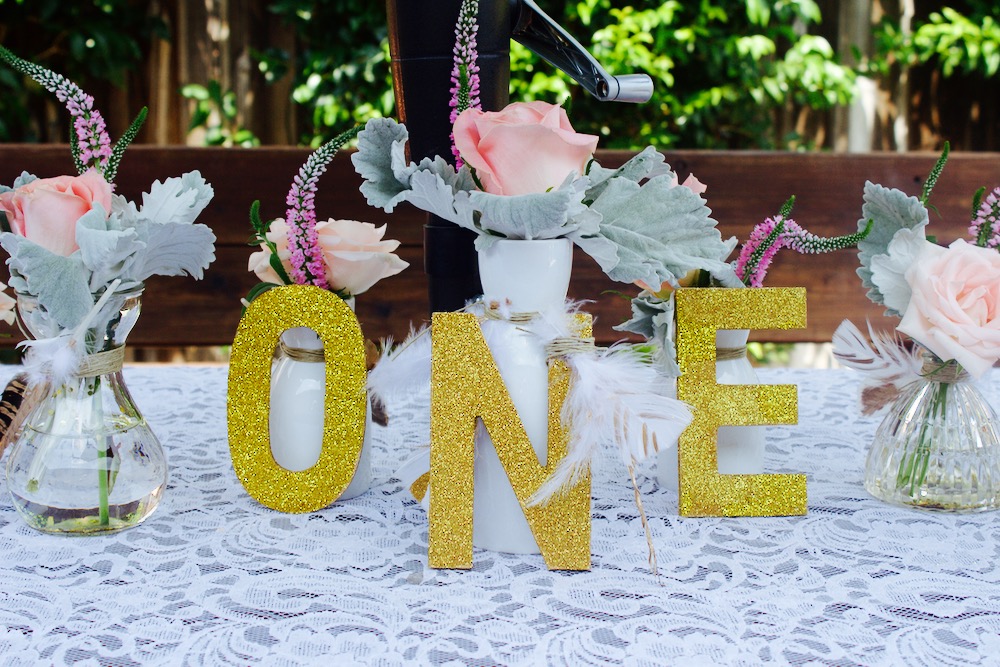 first birthday party cool decor