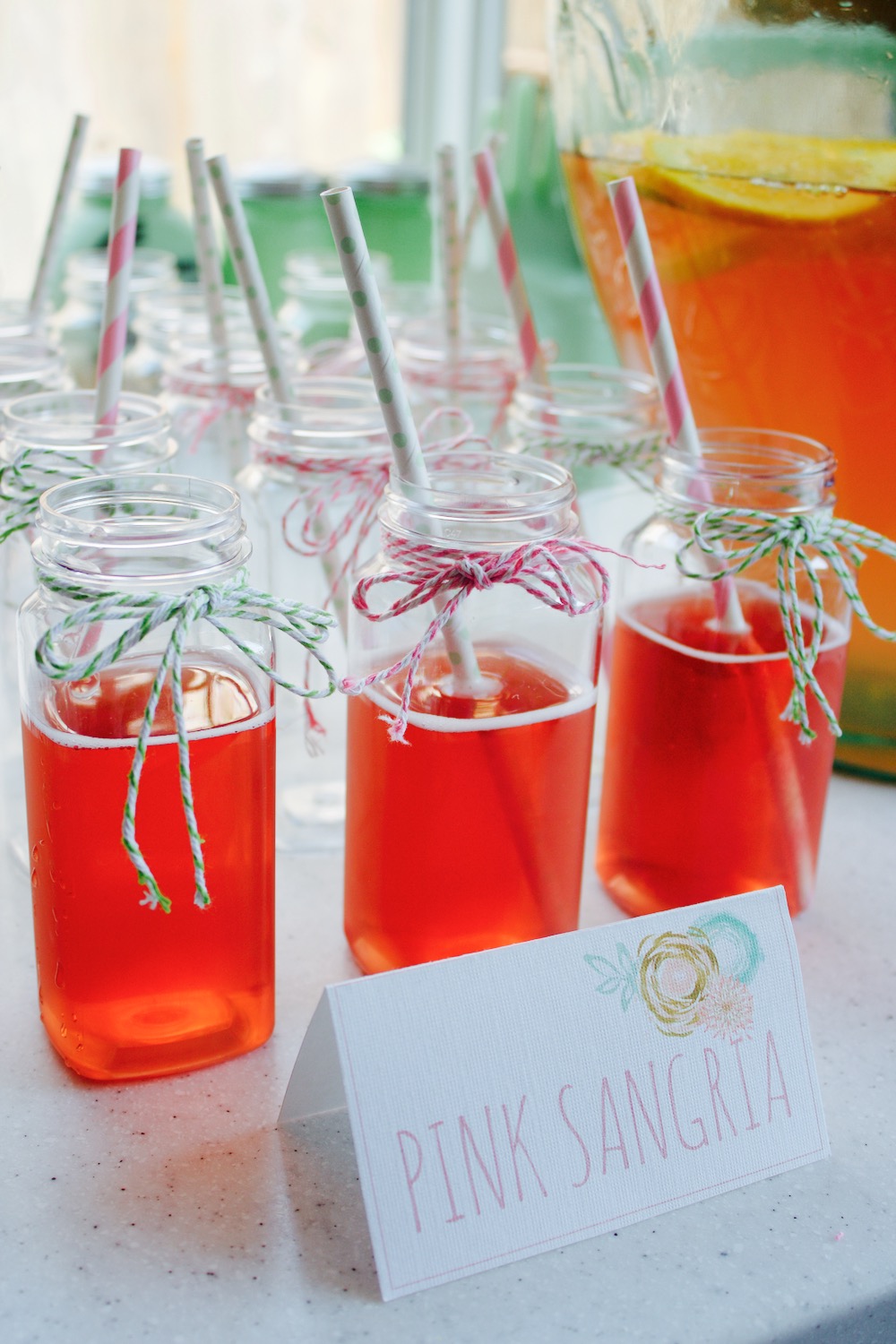 pink lemonade sangria