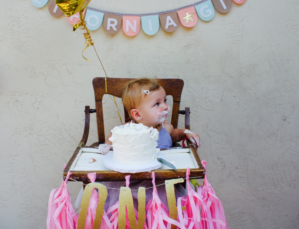 sweet first birthday party