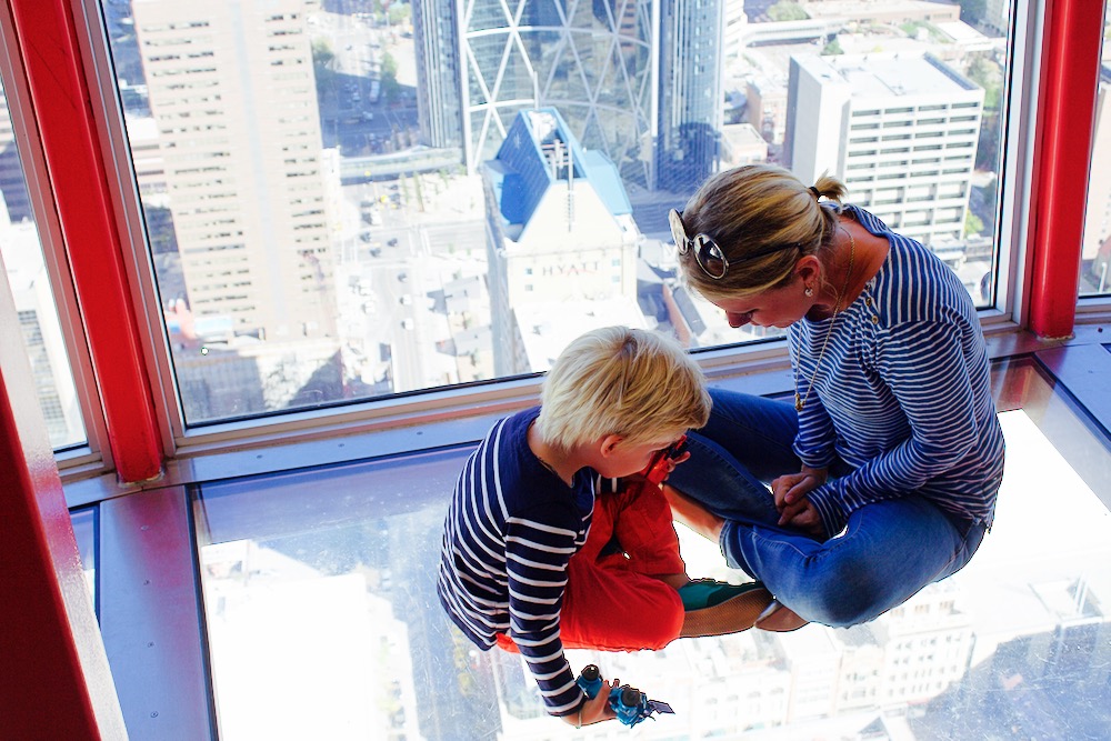 calgary tower observation deck