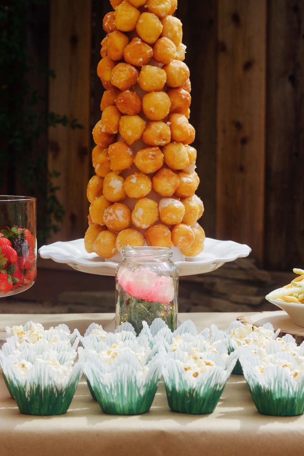 donut tower